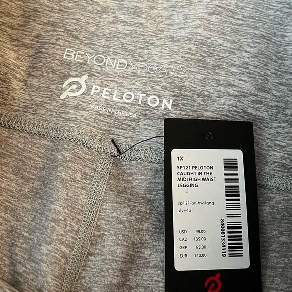 Beyond Yoga X Peloton Caught In The Midi High Waist Leggings NWT - Picture 5 of 6